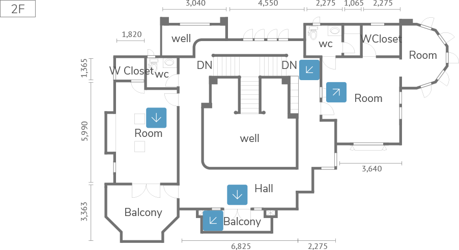 内房ハウス 2F図面